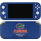 University of Florida Gainesville Est 1853 Blue Nintendo Switch Lite Skin