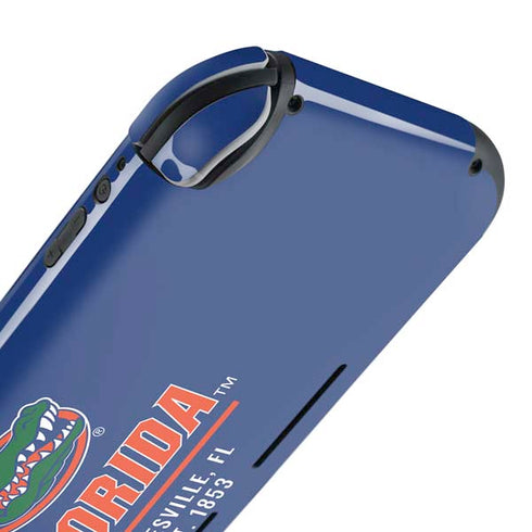 University of Florida Gainesville Est 1853 Blue Nintendo Switch Lite Skin