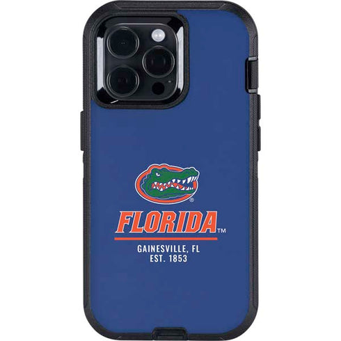 University of Florida Gainesville Est 1853 Blue Otterbox Defender iPhone Skin