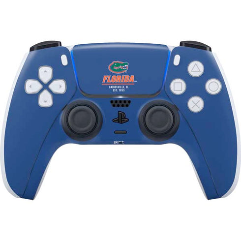 University of Florida Gainesville Est 1853 Blue PlayStation PS5 Skins