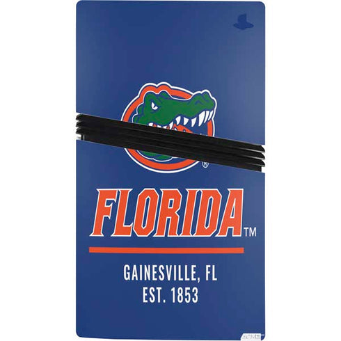 University of Florida Gainesville Est 1853 Blue PS5 Pro Bundle Skin