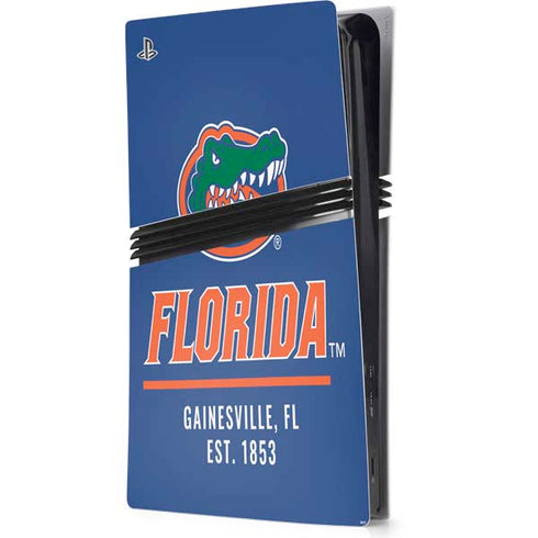 University of Florida Gainesville Est 1853 Blue PlayStation PS5 Skins