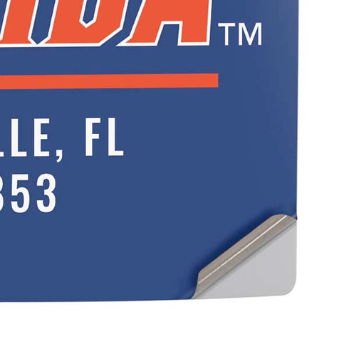 University of Florida Gainesville Est 1853 Blue PS5 Pro Disk Console Skin