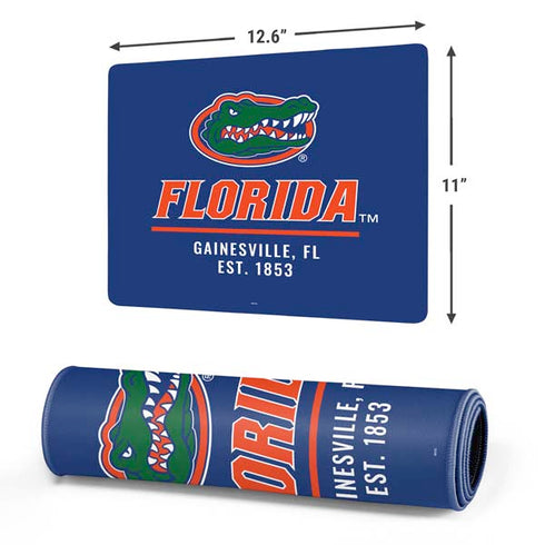 University of Florida Gainesville Est 1853 Blue Gaming Mouse Pad