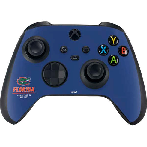 University of Florida Gainesville Est 1853 Blue XBox Series X Digital Edition Bundle Skin