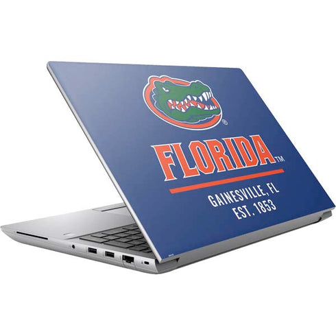 University of Florida Gainesville Est 1853 Blue HP ZBook Fury 16 G10 Skin