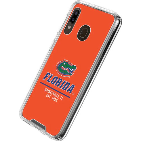 University of Florida Gainesville Est 1853 Galaxy A30 Clear Case