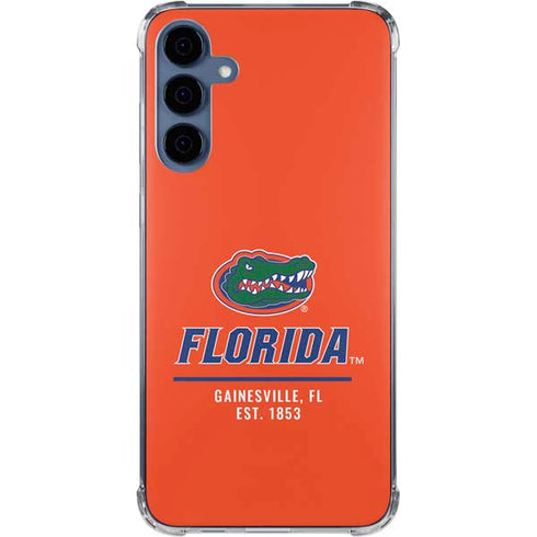University of Florida Gainesville Est 1853 Galaxy A35 5G Clear Case