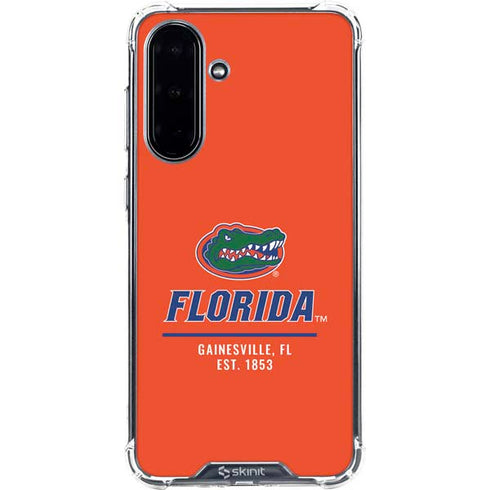 University of Florida Gainesville Est 1853 Galaxy A36 5G Clear Case