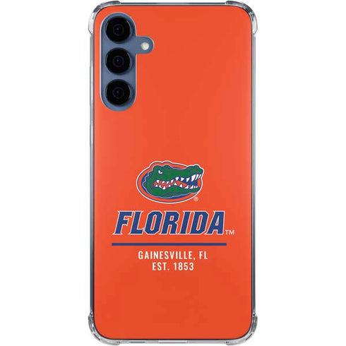 University of Florida Gainesville Est 1853 Galaxy A55 5G Clear Case