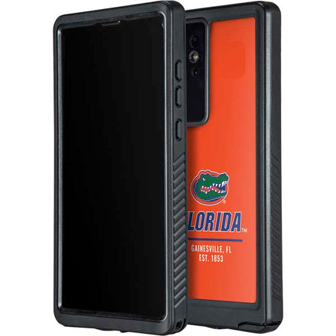 University of Florida Gainesville Est 1853 Galaxy S24 Ultra Waterproof Case