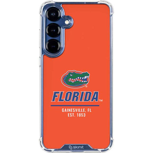 University of Florida Gainesville Est 1853 Galaxy S25 Clear Case