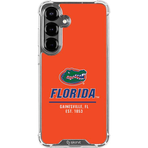 University of Florida Gainesville Est 1853 Galaxy S26 Clear Case