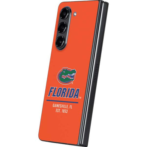 University of Florida Gainesville Est 1853 Galaxy Z Fold5 5G Skin