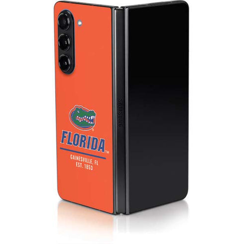 University of Florida Gainesville Est 1853 Galaxy Z Fold5 5G Skin