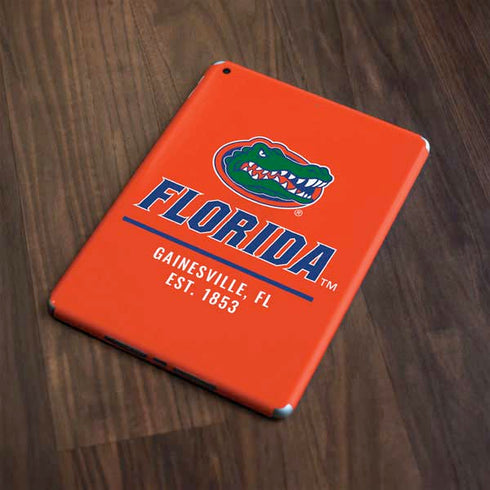 University of Florida Gainesville Est 1853 Apple iPad Skin