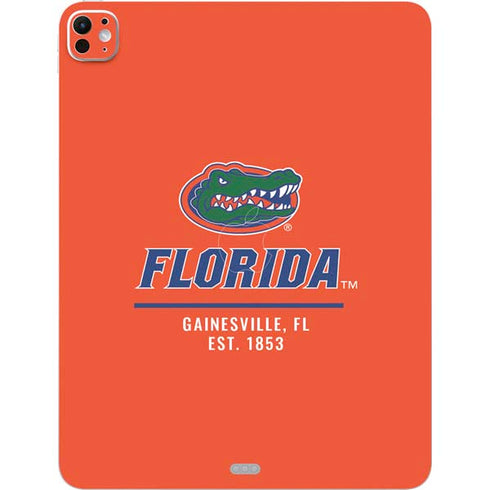 University of Florida Gainesville Est 1853 iPad Pro 13in M4 (2024) Skin