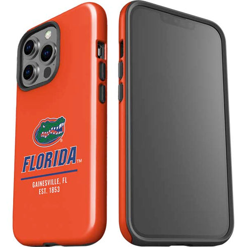 University of Florida Gainesville Est 1853 iPhone 15 Pro Impact Case