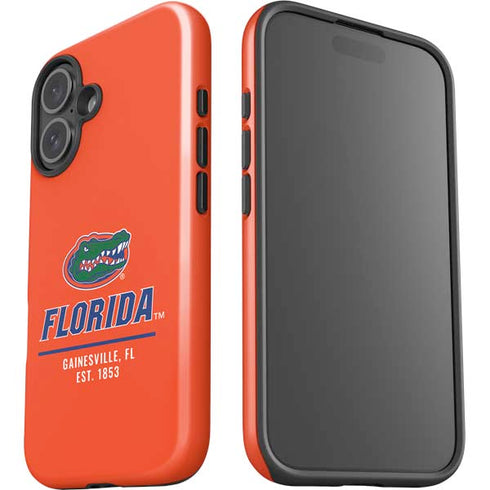 University of Florida Gainesville Est 1853 iPhone 16 Plus Impact Case