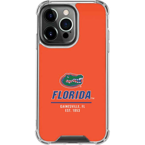 University of Florida Gainesville Est 1853 iPhone 16 Pro Clear Case