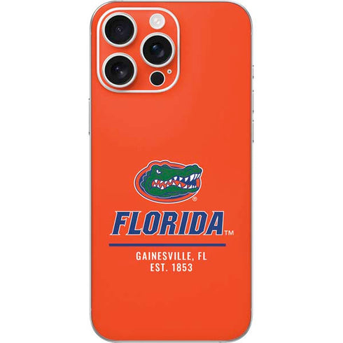 University of Florida Gainesville Est 1853 iPhone 16 Pro Max Skin