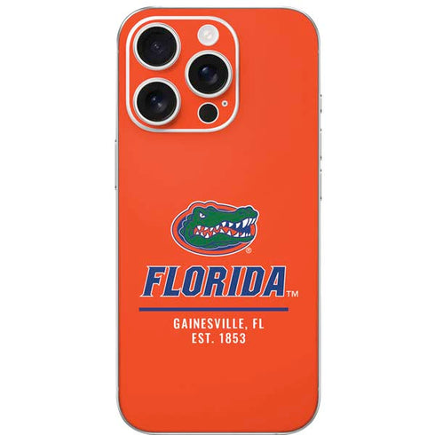 University of Florida Gainesville Est 1853 iPhone 16 Pro Skin