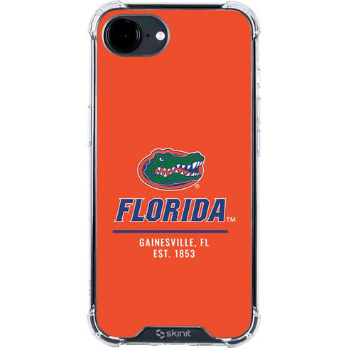 University of Florida Gainesville Est 1853 iPhone 16e Clear Case