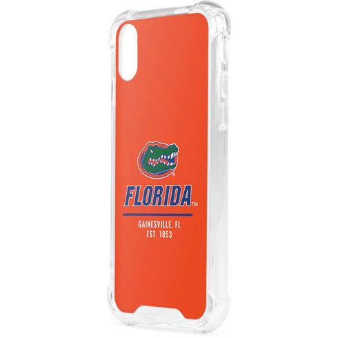 University of Florida Gainesville Est 1853 iPhone XS Clear Case