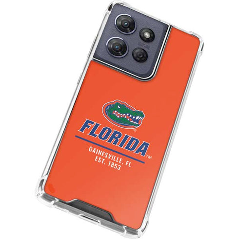 University of Florida Gainesville Est 1853 Moto G Power 5G (2025) Clear Case