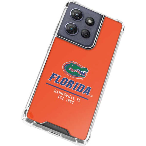 University of Florida Gainesville Est 1853 Moto G Stylus 5G (2025) Clear Case