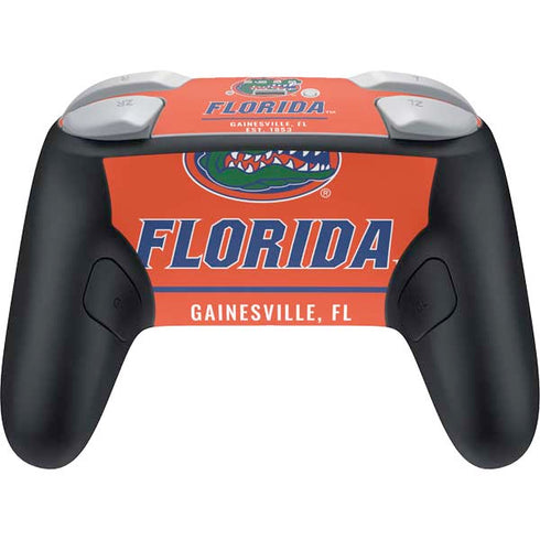 University of Florida Gainesville Est 1853 Nintendo Switch 2 (2025) Pro Controller Skin