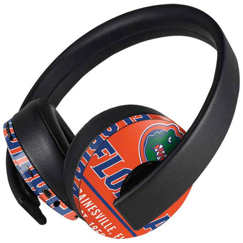 University of Florida Gainesville Est 1853 PlayStation 4 Gold Wireless Headset Skin