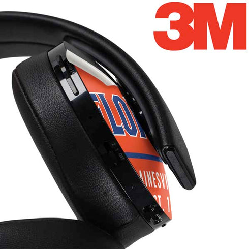 University of Florida Gainesville Est 1853 PlayStation 4 Gold Wireless Headset Skin