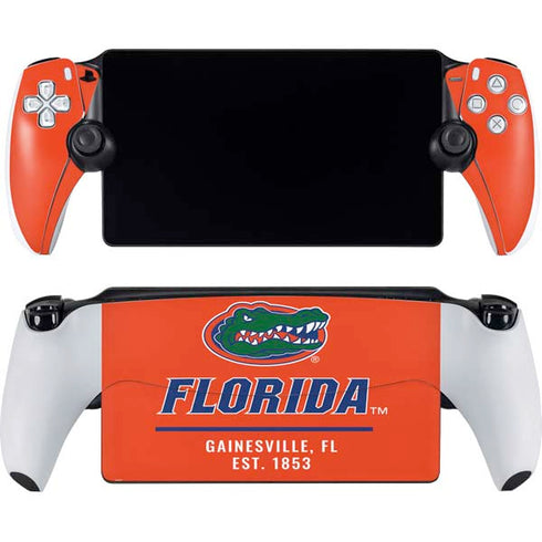 University of Florida Gainesville Est 1853 PlayStation Portal Remote Player Skin