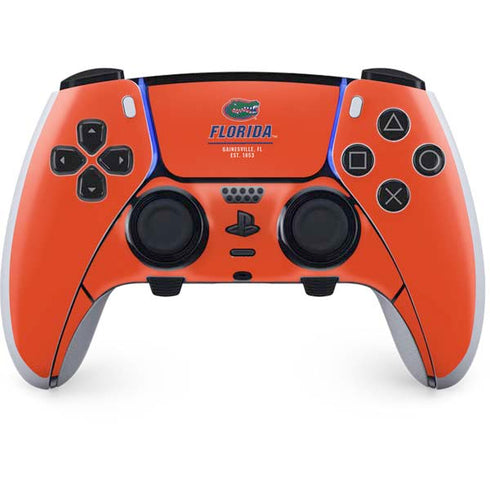 University of Florida Gainesville Est 1853 PS5 DualSense Edge Pro Controller Skin