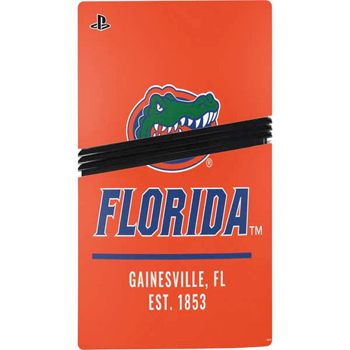University of Florida Gainesville Est 1853 PS5 Pro Disk Bundle Skin