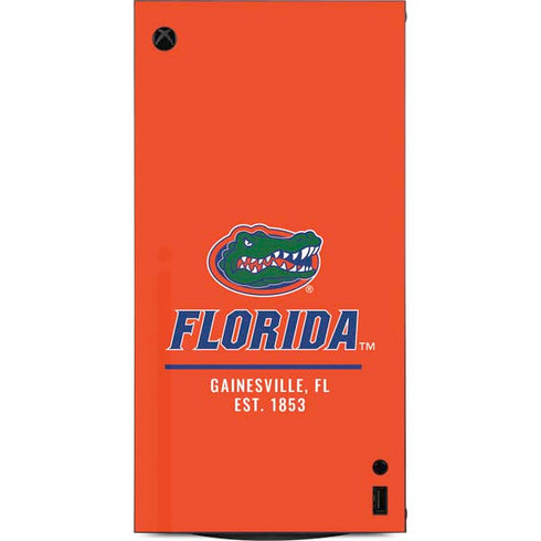 University of Florida Gainesville Est 1853 XBox Series X Digital Edition Console Skin