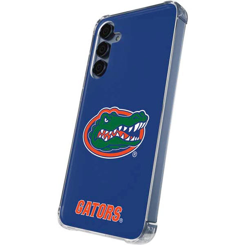 University of Florida Gators Mascot Blue Galaxy A55 5G Clear Case