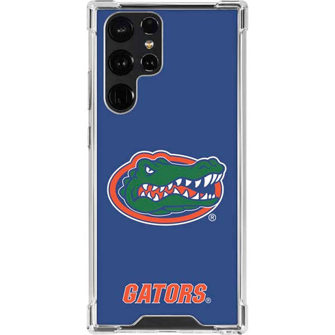 University of Florida Gators Mascot Blue Galaxy S23 Ultra Clear Case