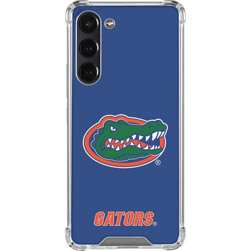 University of Florida Gators Mascot Blue Galaxy S24 FE Clear Case