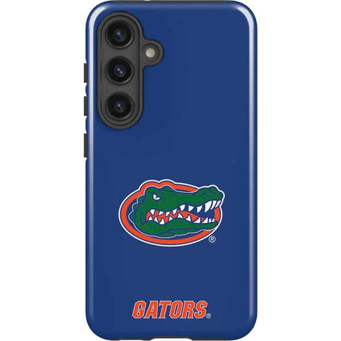 University of Florida Gators Mascot Blue Galaxy S25 Plus Impact Case