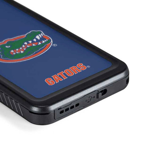 University of Florida Gators Mascot Blue Galaxy S24 Waterproof Case
