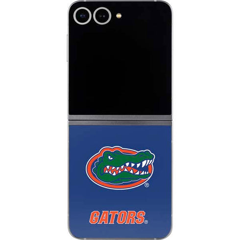 University of Florida Gators Mascot Blue Galaxy Z Flip6 Skin