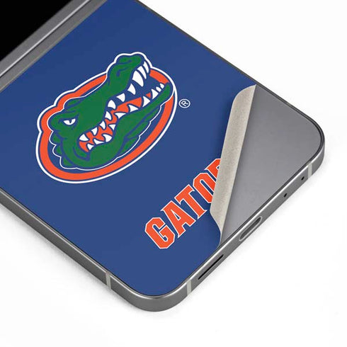 University of Florida Gators Mascot Blue Galaxy Z Flip6 Skin