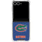 University of Florida Gators Mascot Blue Galaxy Z Flip7 Clear Case