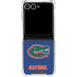 University of Florida Gators Mascot Blue Galaxy Z Flip7 Clear Case