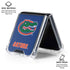 University of Florida Gators Mascot Blue Galaxy Z Flip7 Clear Case