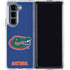 University of Florida Gators Mascot Blue Galaxy Z Fold5 5G Clear Case