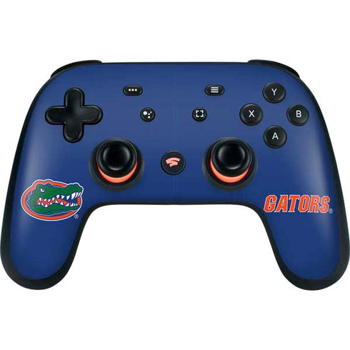 University of Florida Gators Mascot Blue Google Stadia Controller Skin