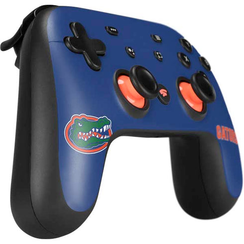 University of Florida Gators Mascot Blue Google Stadia Controller Skin
